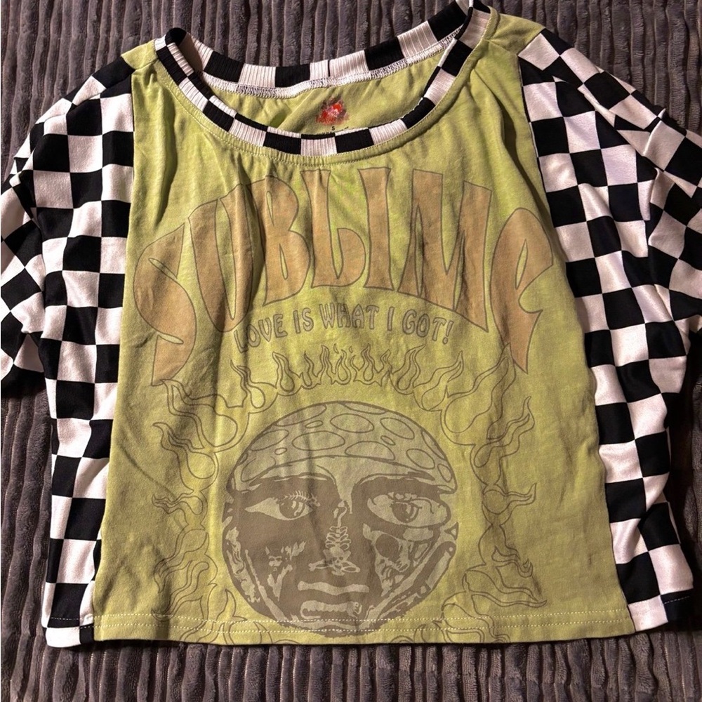 Sublime Upcycled crop top